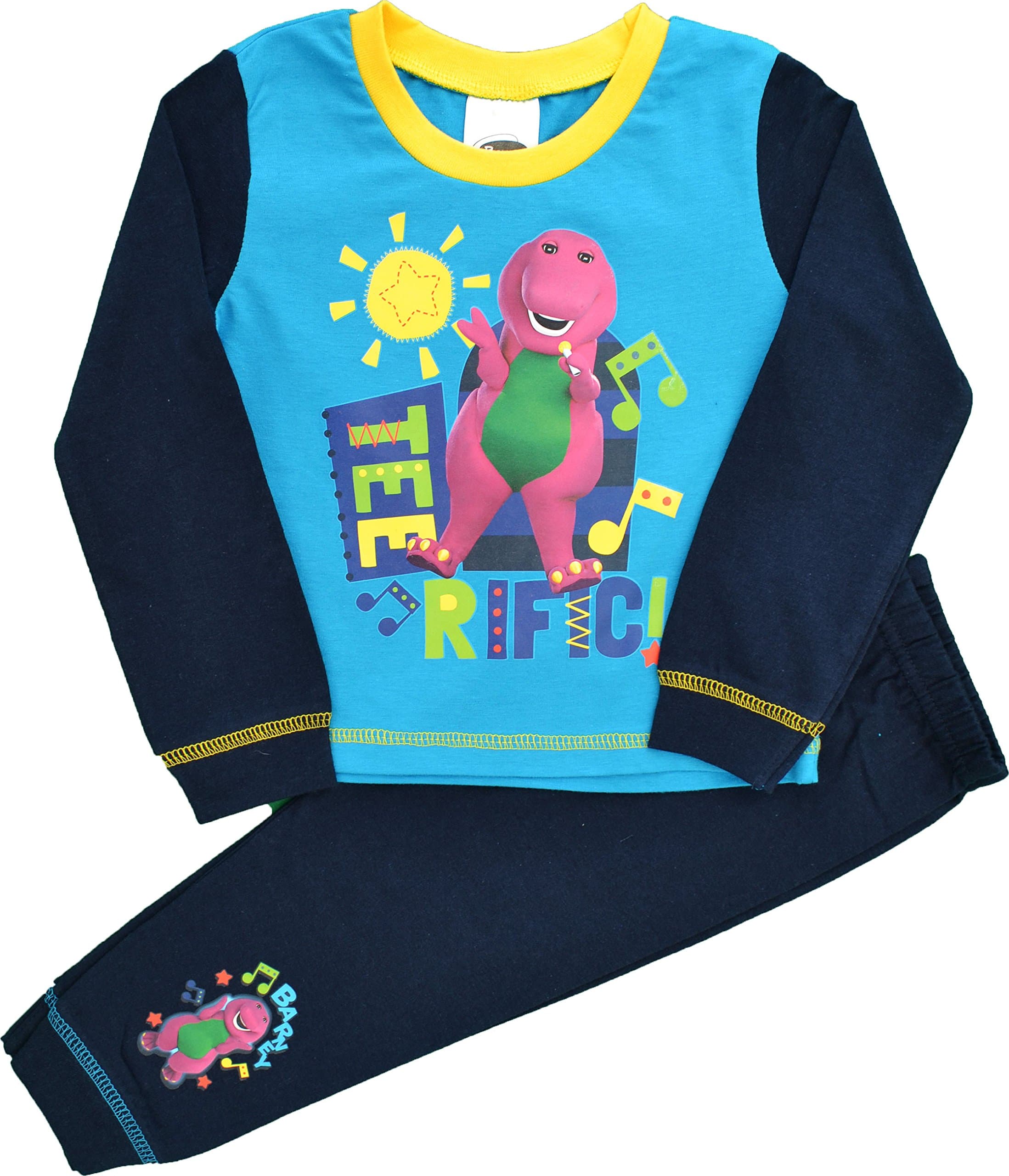 Boys Barney & Friends Snuggle Fit Pyjamas Size 2-3 Years