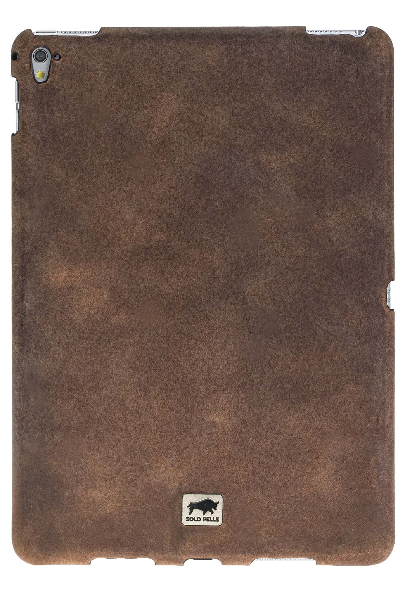 Solo Pelle iPad Pro 9.7 Inch Leather Carrying Case Full Safe for The Apple iPad Pro 9.7 inch Genuine Leather with Stand Function (iPad Pro 9.7 inch) in Vintage Brown