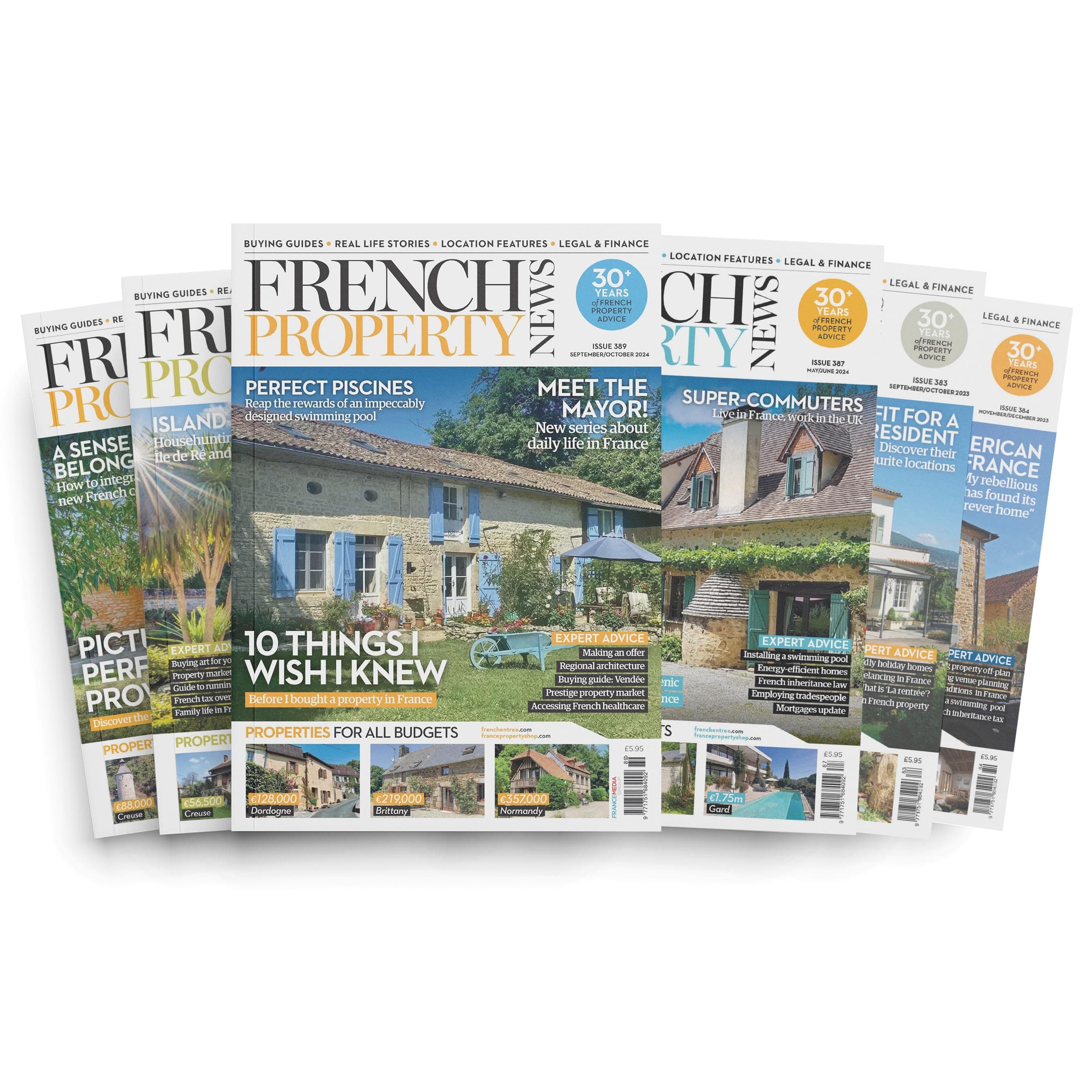 French Property News Magazine Subscription - 1 year ( 6 issues)
