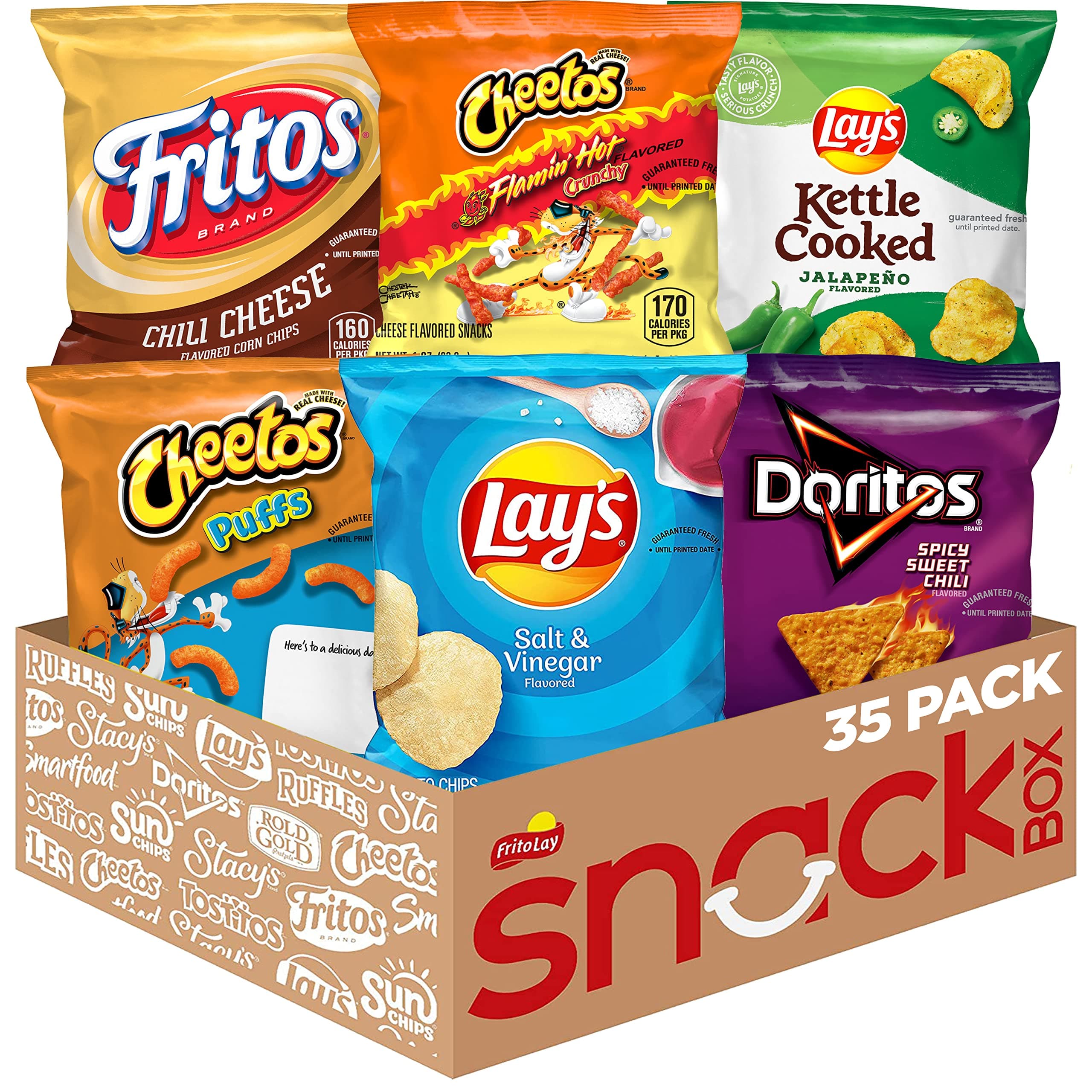 Frito-Lay Bold Mix Variety Pack, 2.09 Pounds, (Pack of 35)