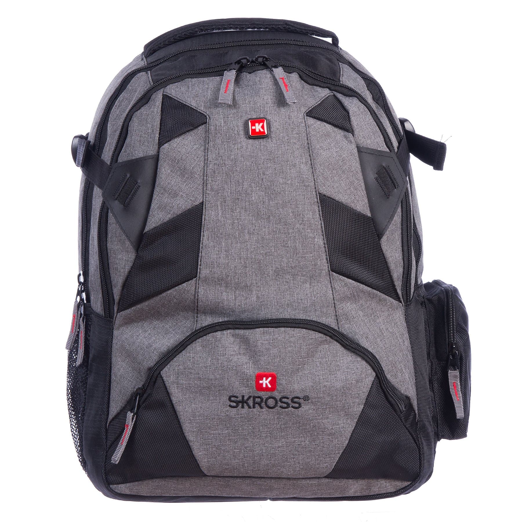New Black Computer Backpack/Laptop Organizer S-Kross By Swiss Travel Products