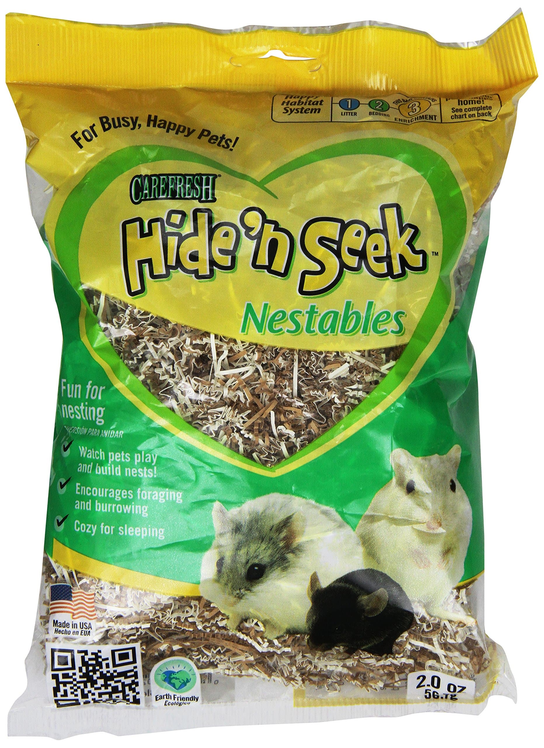 Absorbtion Corp Carefresh Hide-N-Seek Nestables Litter, Desert, 2-Ounce