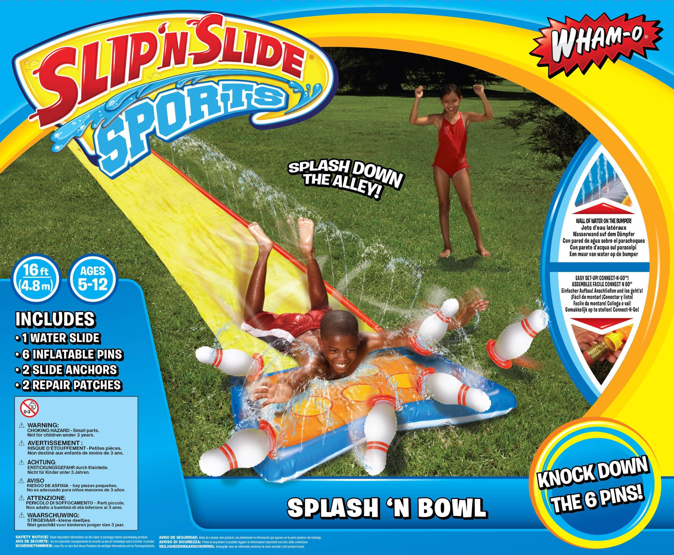 Wham-O4SGM SLIP'N Slide Splash Bowling