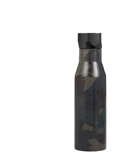 Navy Printed Water Bottle, 500ml, Stainless Steel, Insulated, THERMOS