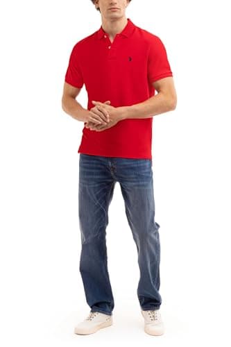 U.S. POLO ASSN. Mens 6015-SWBL Polo Shirt