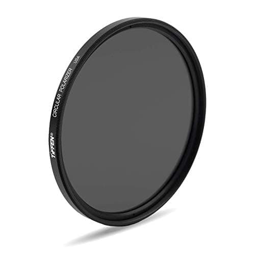 Tiffen 58Cp 58mm Circular Polarizer Glass Filter Black