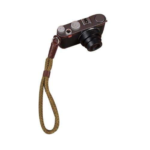 Vintage OneKnot Cotton/Leather Camera Wrist Strap For Sony Leica Fuji Canon Olympus Nikon Pentax Panasonic Samsung Pentax 2061
