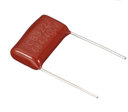 400V 684J pitch 15MM 0.68UF 680nf CBB Polypropylene film capacitor(2psc)