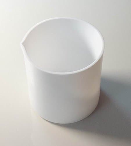 400 Ml PTFE Teflon Beaker, Crucible, Cup, for Chemistry & Biology Lab