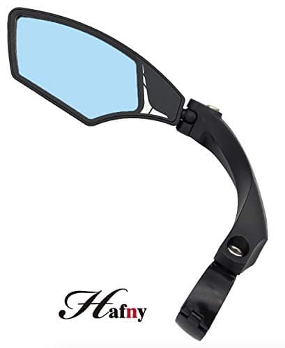 Hafny NEW Handlebar Bike Mirror, HD,Blast-resistant, Glass Lens, E-bike Mirror, HF-MR095