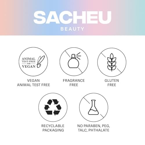 Sacheu Slick Skin Gua Sha Oil — Moisturizing and Anti Aging Squalane Oil for Face and Body Massage, Moisturizing and Hydrating Facial Serum with Essential Lipids — Vegan & Fragrance Free Face, 30 ml
