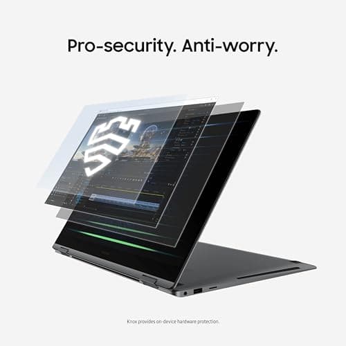 SAMSUNG 16” Galaxy Book5 Pro 360 Copilot+ PC, AI Business Laptop, Windows 11 Pro, Intel Core Ultra 7 Processor 258V, 3K AMOLED Touchscreen, 32GB / 1TB, 120HZ, 2025 Model NP964QHA-KG2US, Gray