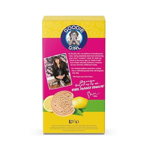 Goodie Girl Lemon Sandwich Cookies | Gluten Free, Peanut Free, Egg Free, Dairy Free | 10.6oz Box, Pack of 3