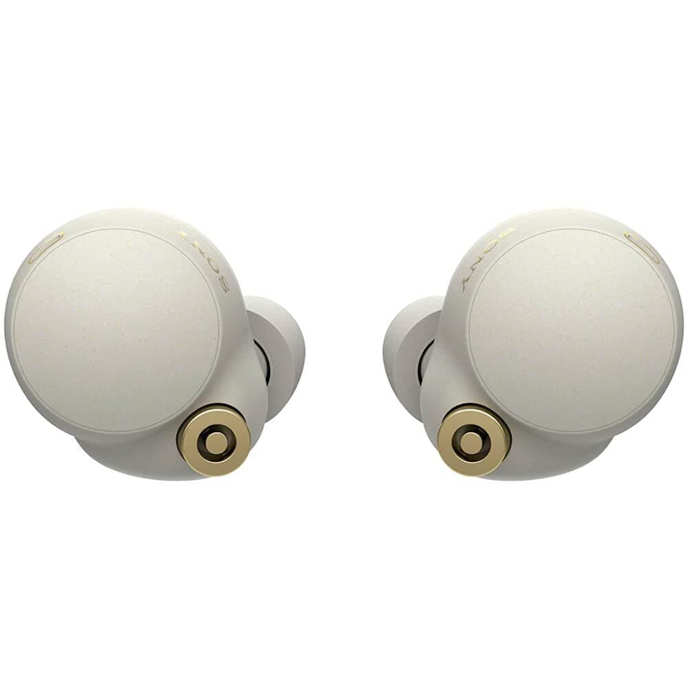 Sony WF-1000XM4 Industry Leading Noise Canceling Truly Wireless Earbud Headphones with Alexa Built-in, Silver
