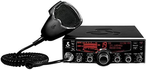 Cobra 29LX AM Professional CB Radio - Emergency Radio, Travel Essentials, NOAA Weather Channels and Emergency Alert System, Selectable 4-Color LCD, Auto-Scan and Radio Check, Black
