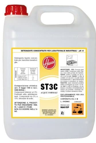 HOOVER PROFESSIONAL ST3 C Liquid Detergent For Industrial Dishwasher