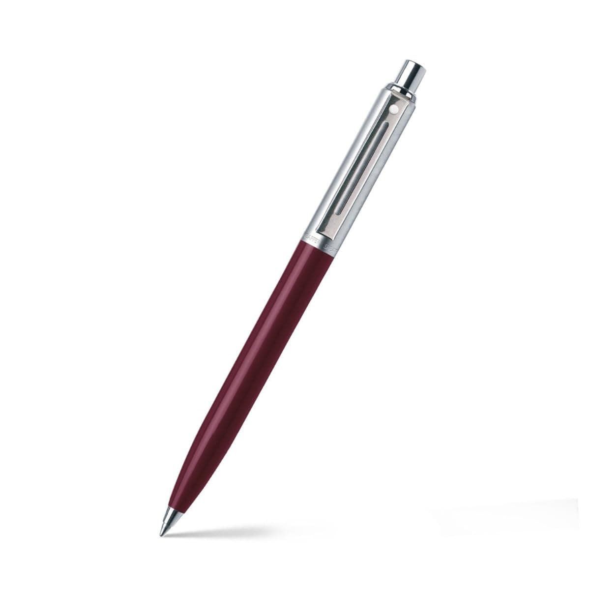 Sheaffer Ballpoint Pen 321 Sentinel Burgundy with Chrome Trim | Premium Ballpen Burgundy