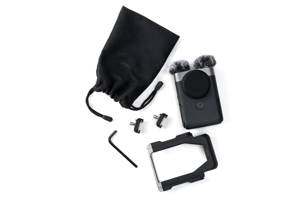 Canon PowerShot V10 Vlog Camera for Content Creators, 19mm Wide-Angle Lens, 1" CMOS Sensor, 4K Video, Face-Tracking, Built-in Microphone, Image Stabilization, Webcam, Live Streaming, Black