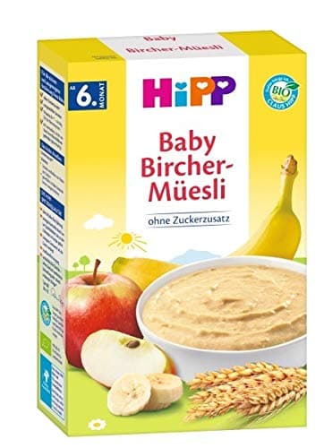 HiPP Good Morning APPLE BANANA Baby Paps Porridge meal Lactose Free from 6th month 250g