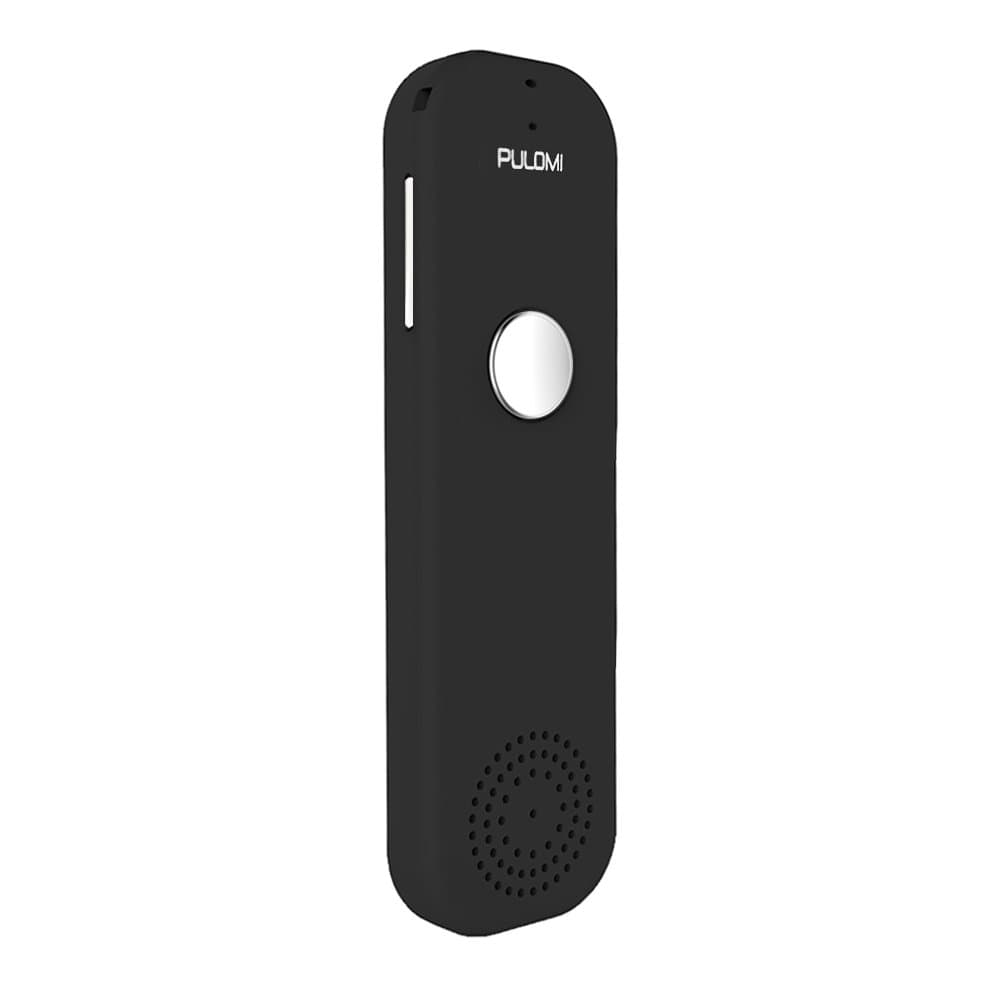 TT Easy Trans Smart Language Translator Device Electronic Pocket Voice Bluetooth 52 Languages for Learning Travel Shopping Business White Red