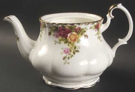 ROYAL ALBERT 6 CUP TEA POT -BASE (NO LID- BNIB - UK MADE