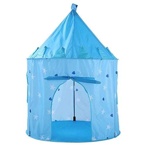 GoodLuck Baybee Children Play Tent House for Kids Boys & Girls / Baby Princess Castle Indoor & Outdoor Play House Toys for Kids ( Blue)