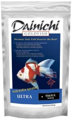 DAINICHI FISH FOOD - GOLDFISH ULTRA SINKING (SMALL 8.8OZ) "Ctg: AQUATIC PRODUCTS - AQUATICS - FISH FOOD/FEEDERS"