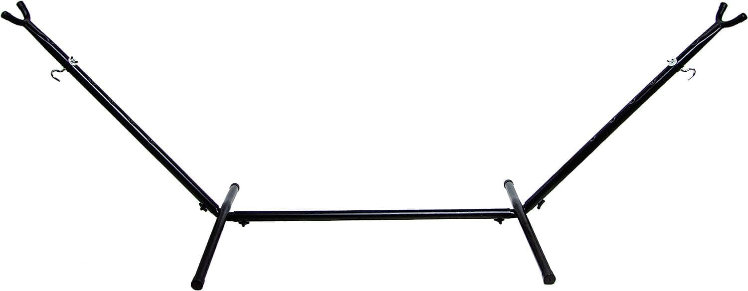 Heavy Duty Adjustable Steel Hammock Stand, 9-Foot, 450-Pound Capacity, Weather Resistant, Easy to Assemble