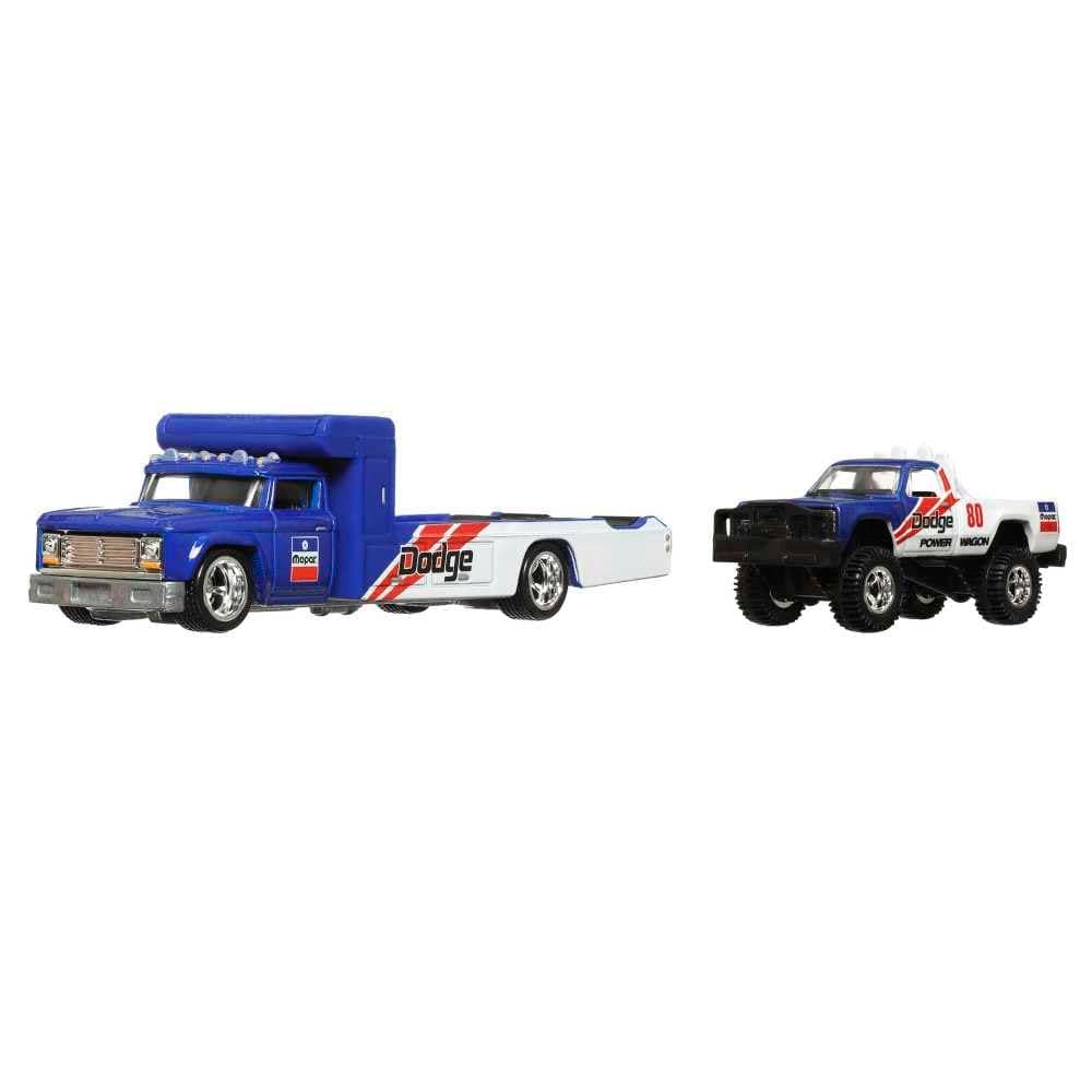 Hot Wheels Team Transport '80 Macho Power Wagon & Retro Rig #51 HKF38
