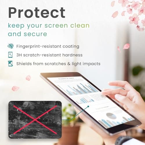 BELLEMOND | The Original Made in Japan Paper Screen Protector for Samsung Galaxy Tab S6 Lite (2024/22/20) (10.4") | Matte Surface PET Film For Writing, Drawing & Note-Taking | 2 Set