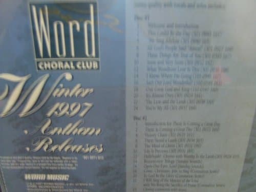 Winter 1997 2 Cd Set