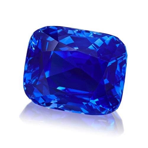 ABHINAV Gems, 6.25 Ratti / 5.70 Ct. Natural Blue Sapphire Stone with Lab Certified Card Natural Blue Sapphire Stone Original Neelam/Nilam Gemstone for Men's and Women's