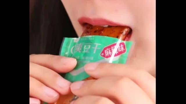 BESTORE Spicy Dried Bean Curd Hot & Spicy Strips Chinese Spicy Snack 2 Pack 4.51 Oz