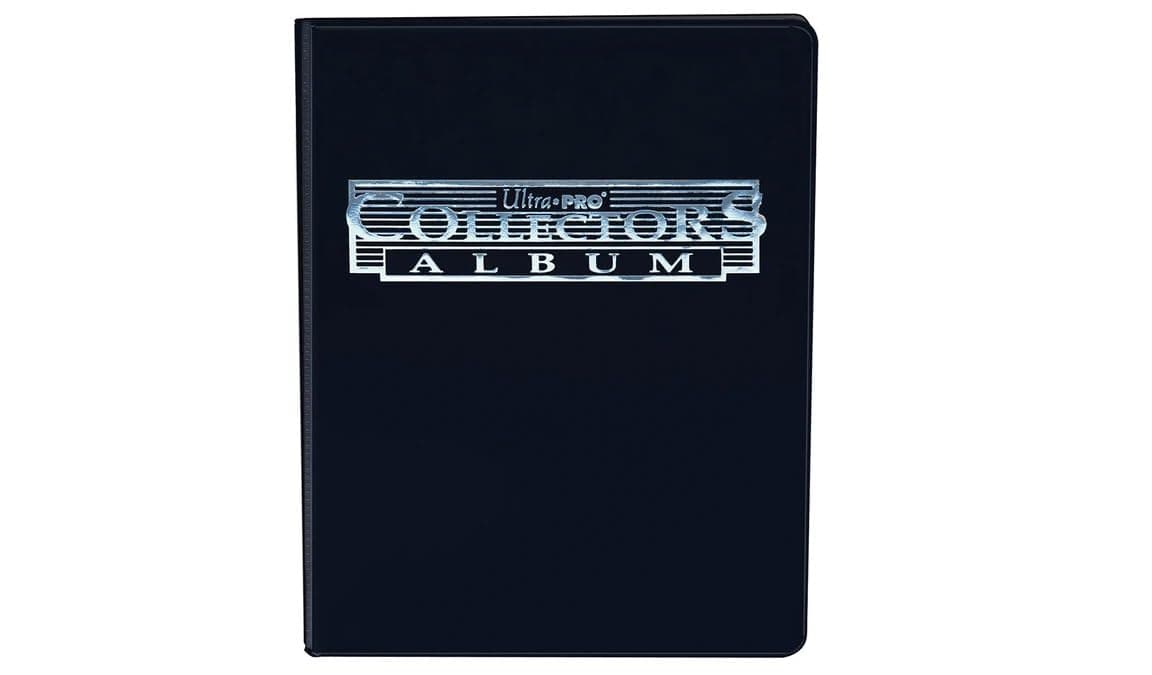 9 Pocket Collectors Portfolio Album - Black
