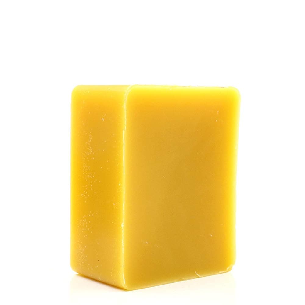 Pure Yellow Beeswax Blocks - 100% Natural, Cosmetic Grade, Triple Filtered - 14 OZ (4 Pack) - Beeswax for Crafting & Body Care