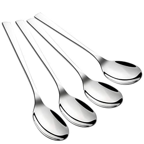 KEAWELL Premium 4 Pieces 18/10 Stainless Steel Serving Spoon Set (4)