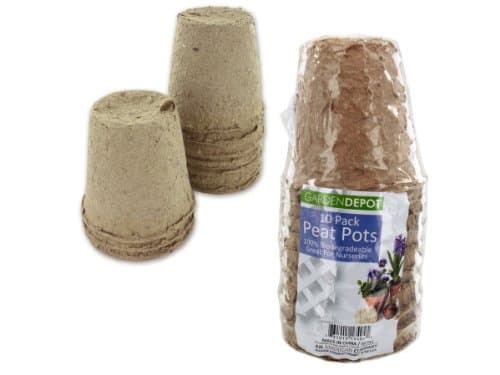 Biodegradable Peat Pots - Case of 24