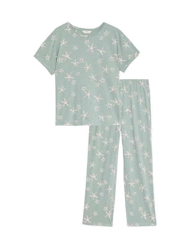 Marks & Spencer Women's Cotton Pajama Set