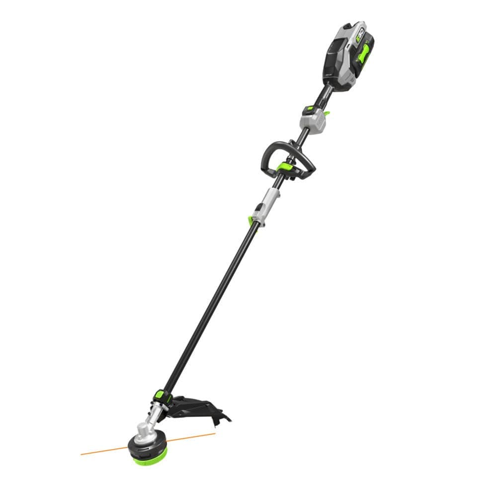 EGO Power+MST1603 16-Inch 56-Volt Multi-Head Lithium-Ion Cordless String Trimmer with POWERLOAD™ Technology, 4.0Ah Battery and Charger Included, Black0