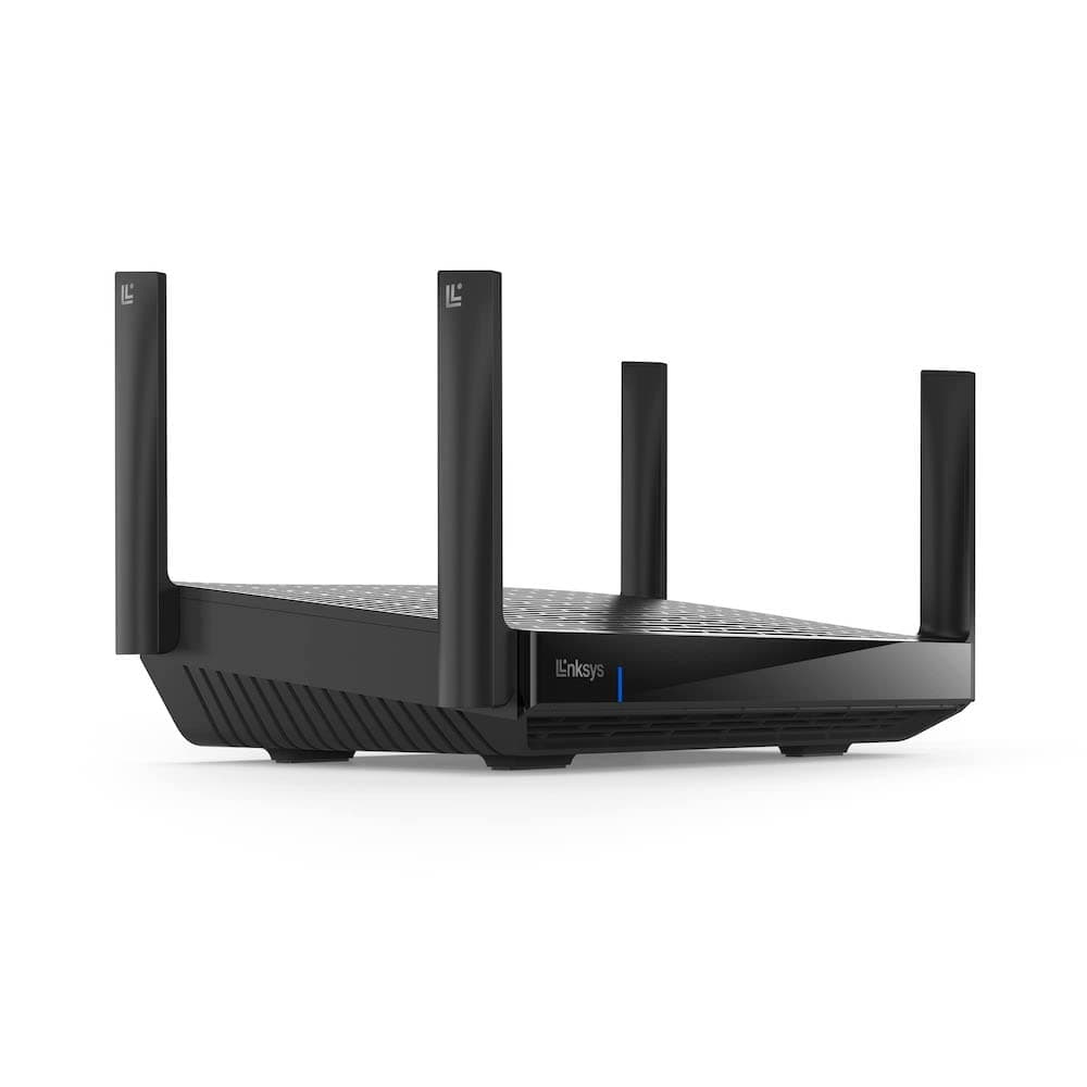 Hydra Pro 6E Tri‑Band WiFi 6E Mesh Router - Wireless Gaming 8-Stream Router, 6 GHz Band for 8K Streaming, Up to 6.6 Gbps Speed, 2700 sq. ft Coverage, 55+ Devices, Works with Velop Mesh System