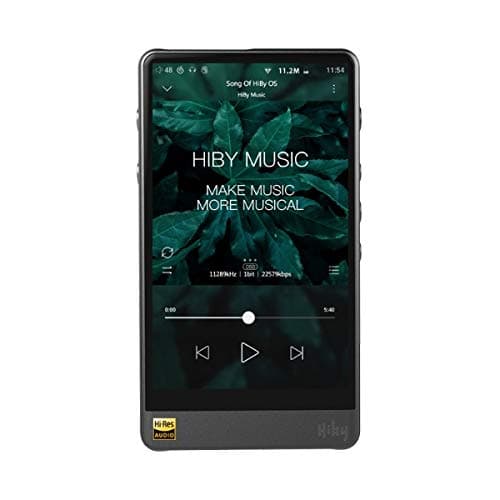 HiBy R6 Pro Hi-Res Music Player, Hi-Fi Lossless MP3 Player with aptX/aptX HD/LDAC/Bluetooth/Android 8.1/Amazon Music Ultra HD/DSD/5G WiFi/4.4 Balance Output, High Resolution Audio Player Touch Screen