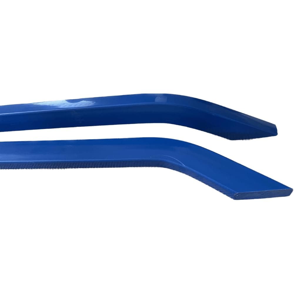 Roxom Boat Trailer Bunks with 45 Degree Bends Plastic. Replacement 5 & 6 Foot Bunks Marine Blue. Carpet Replacement Slides. Aluminium Boat Hulls. Fishing, Jon, Kayaks, PWC, Air.