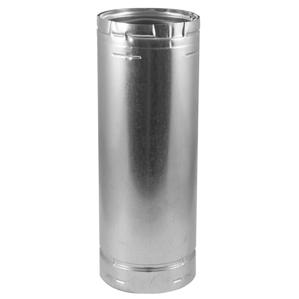 Simpson Dura-Vent 8GV36 Duravent 8"x36" Type B Vent Pipe, Aluminum