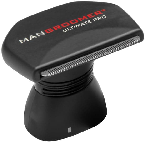 MANGROOMER - Ultimate PRO Back Hair Shaver (New 7th Generation) Complete Wide Blade Attachment Head with Shock Absorber Neck (Attachment Head with Shock Absorber Neck and Blade only)