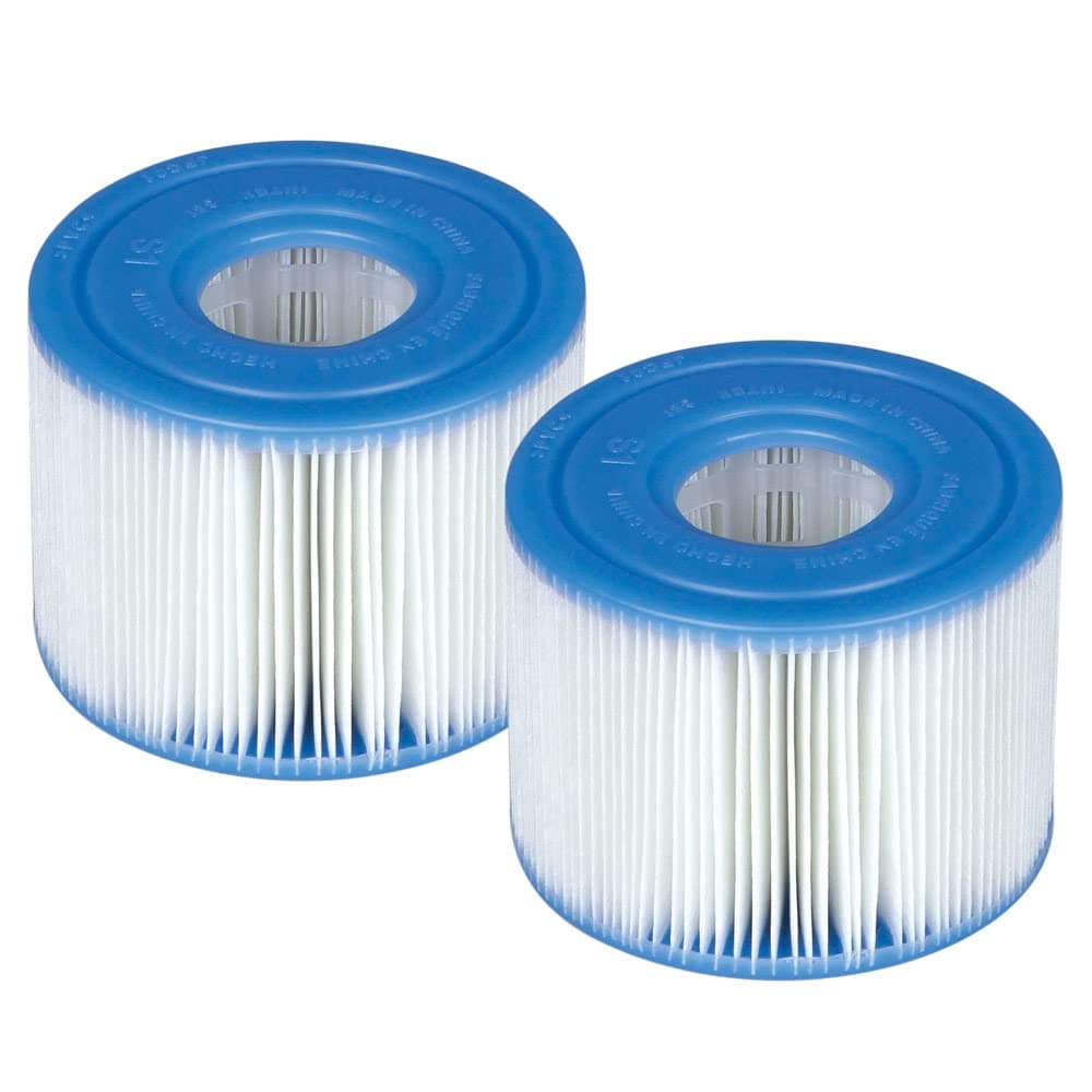 Intex Pool Filter Cartridge S1 Twin Pack White/Blue 4