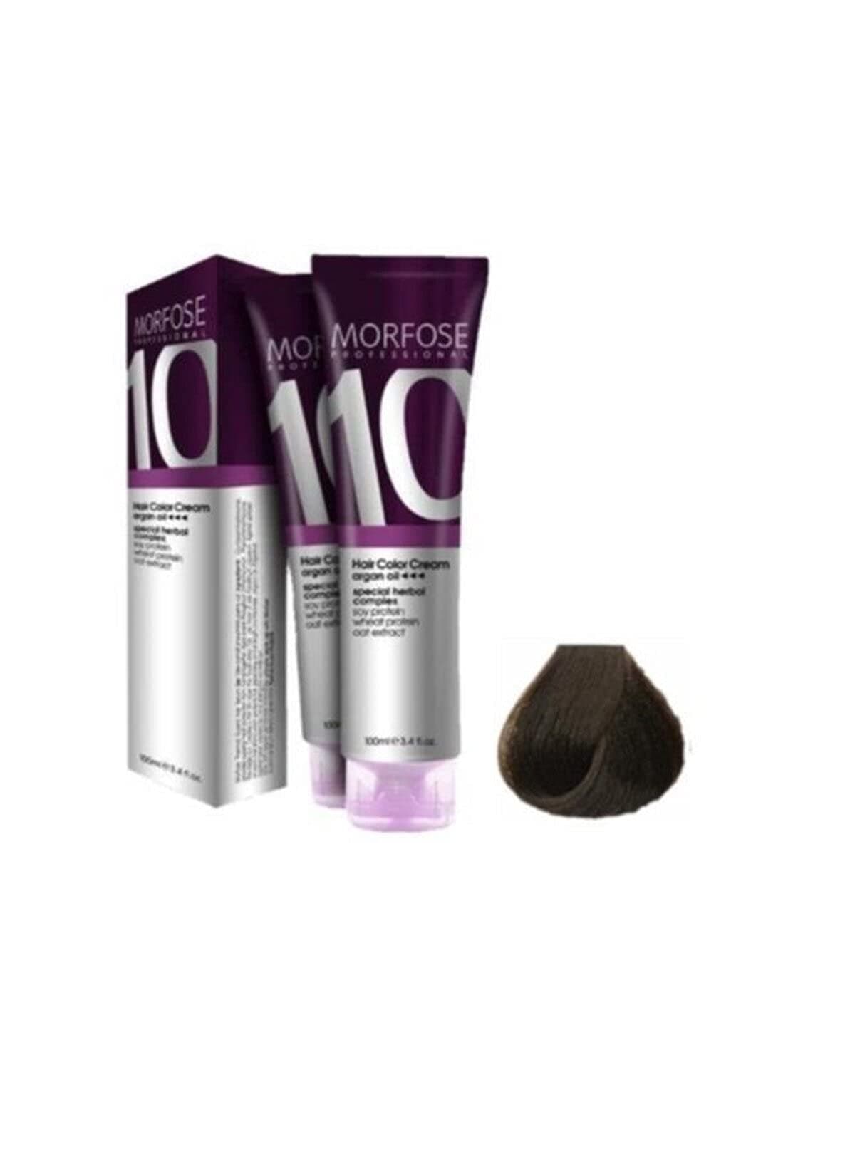 10 Professional Hair Colour Cream 100 ml, No. 6 Dark Auburn