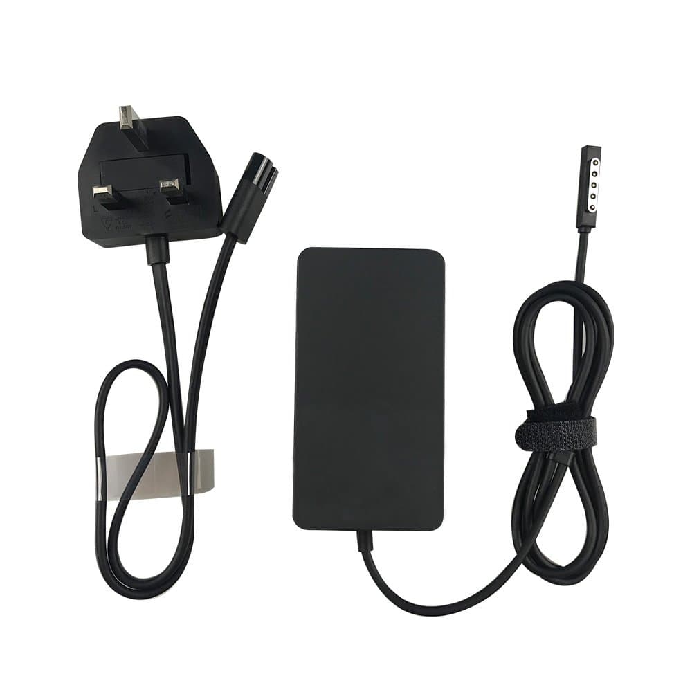 Surface Pro 2 Charger, BOLWEO 12V/3.6A 48W Replacement Charger Adapter Power Supply Compatible with Microsoft Surface Pro 2,Surface Pro and Surface RT,Surface 2 Tablet - UK Plug