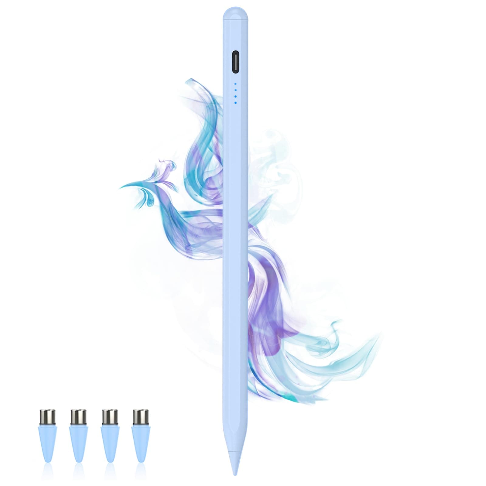 ã¿ããã¹ã¯ãªãŒã³çšã¹ã¿ã€ã©ã¹ãã³ ãã¯ãŒãã£ã¹ãã¬ã€ã¿ãã¬ãããã³ POMããã ç£æ°ããžã¿ã«ã¿ãããã³ iPhone/iPad/iPad Pro/Lenovo/ãã®ä»ã®iOS/Androidã¹ããŒããã©ã³ãã¿ãã¬ããããã€ã¹ã«å¯Ÿå¿ (ãã«ãŒ)