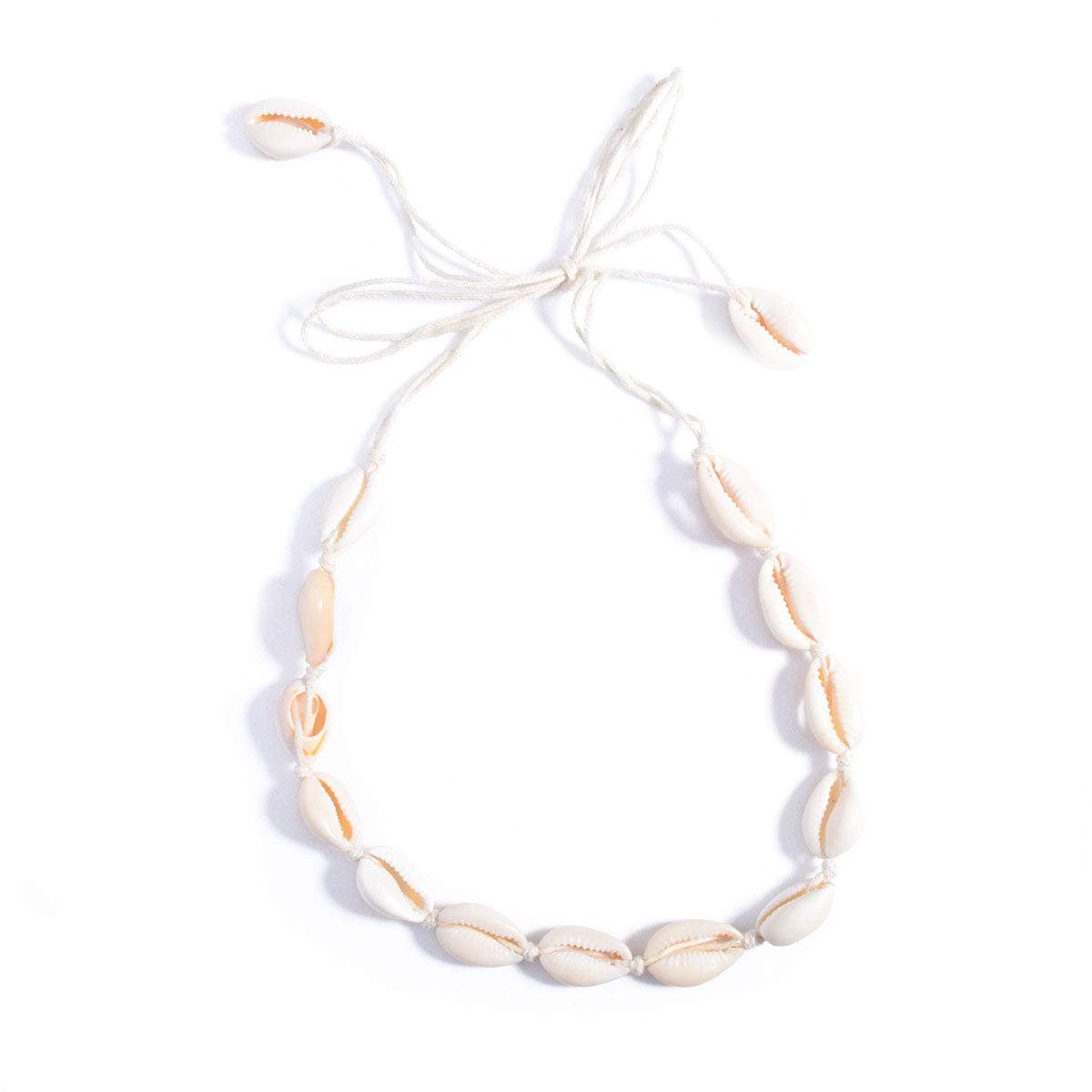 MingJunWomen Bohemian Style Shell Necklace,Simple Short Handmade Cute Choker Necklaces