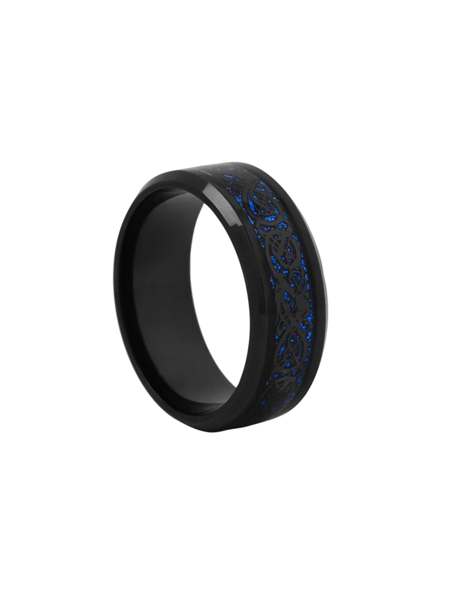 Dragon Celtic Stainless Steel Ring for Men